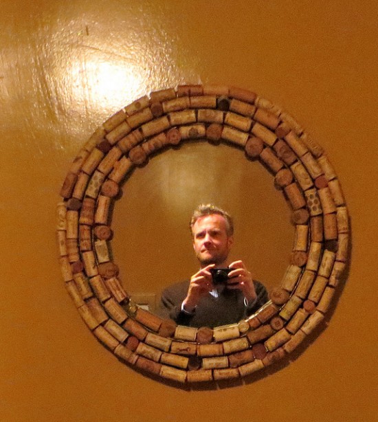 Matted cork mirror photo by Torbakhopper. License: CC BY 2.0.