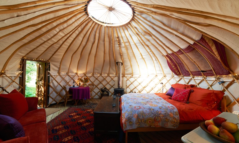 Make a Yurt Feel Like Home